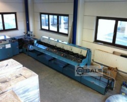 Maschine: AM WOHLENBERG/SHERIDAN WS 455 Sammelhefter mit Anleger und Dreischneider