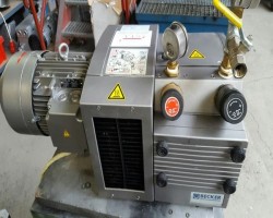 Maschine: BECKER DVT 3.60 & DVT 3.80 Drehschieber Vakuumpumpe trocken